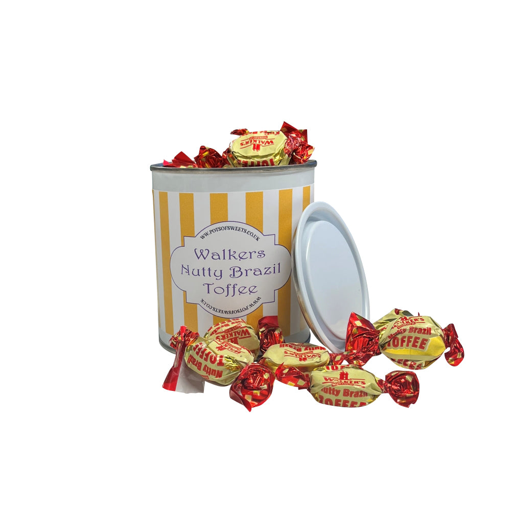 250g Paint Pot Tin English Creamy Toffees | Pots Of Sweets
