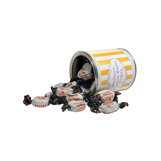 250g Paint Pot Tin of Walkers Treacle Dabs Toffees