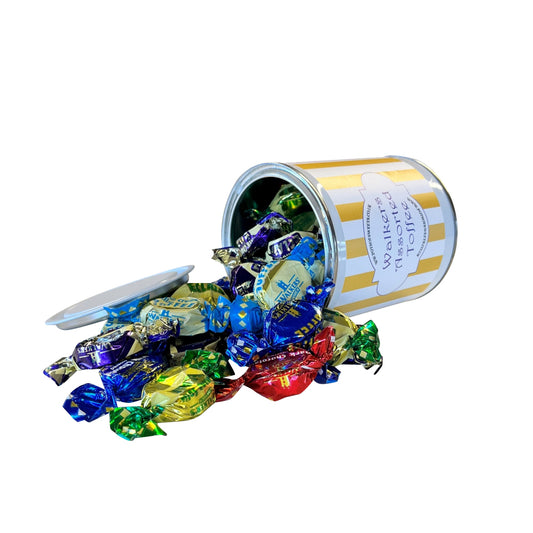 250g Paint Pot Tin of Walkers Assorted Toffees