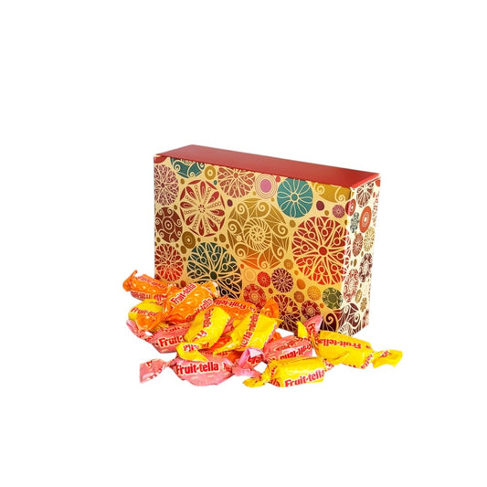 250g Rectangular Pattern Box of Fruitella Juicy Fruit Chews