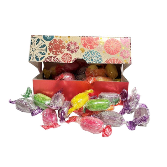 250g Rectangular Box Pattern of Sherbet Fruits