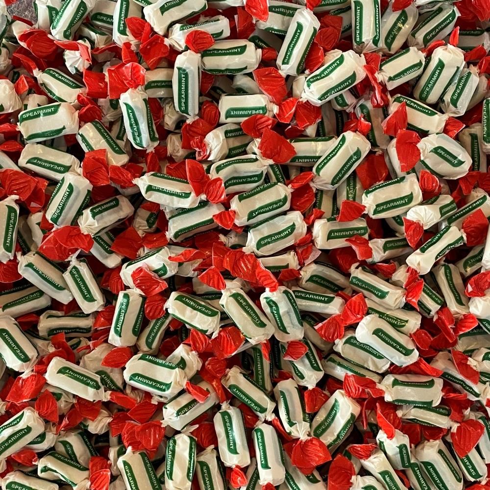 350g Rectangular Box of Sugar Free Spearmint Chews