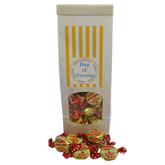 300g Bag of Walkers Nutty Brazil Toffees Sweets