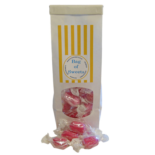 300g Bag of Individually Wrapped Strawberry Sherbets Sweets