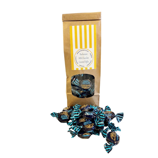 300g Bag of Buchanans Milk Chocolate Caramel Toffees