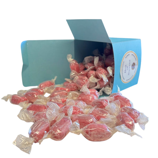 300g Square Box of Strawberry Sherbets Sweets