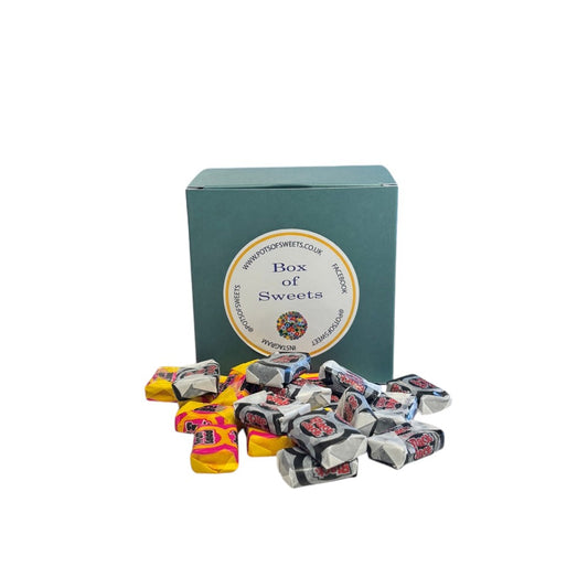 300g Square Box of Black Jacks and Fruit Salads