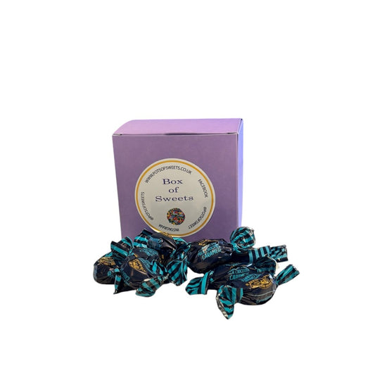 300g Square Box Buchanans Milk Chocolate Caramel Toffees