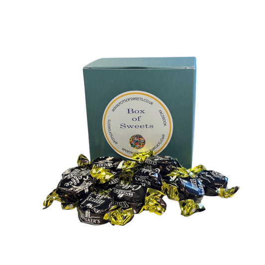 300g Square Box of Walkers Coffee Toffee Sweets