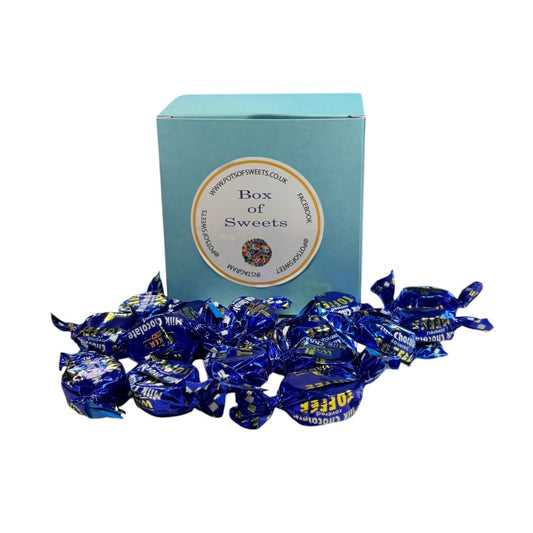 300g Square Box of Walkers Milk Chocolate Toffee