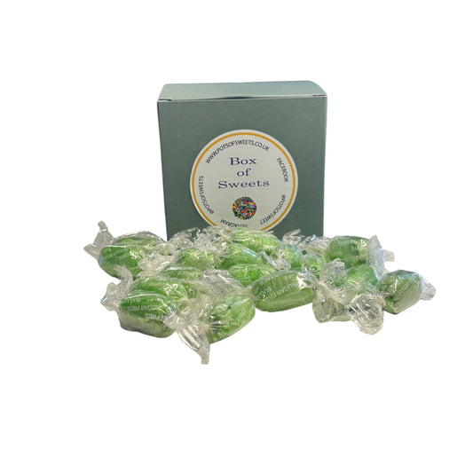 300g Square Box of Sugar Free Chocolate Limes Sweets