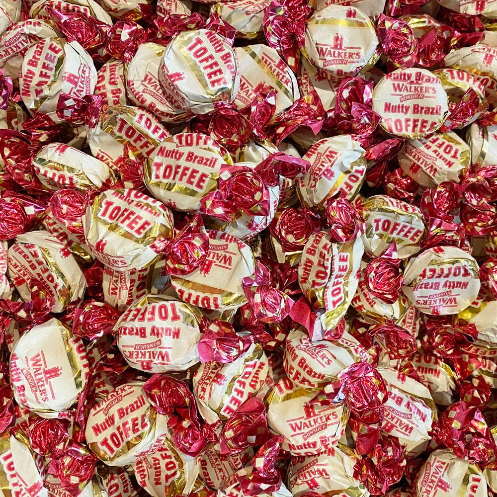 250g Paint Pot Tin of Walkers Nutty Brazil Toffees