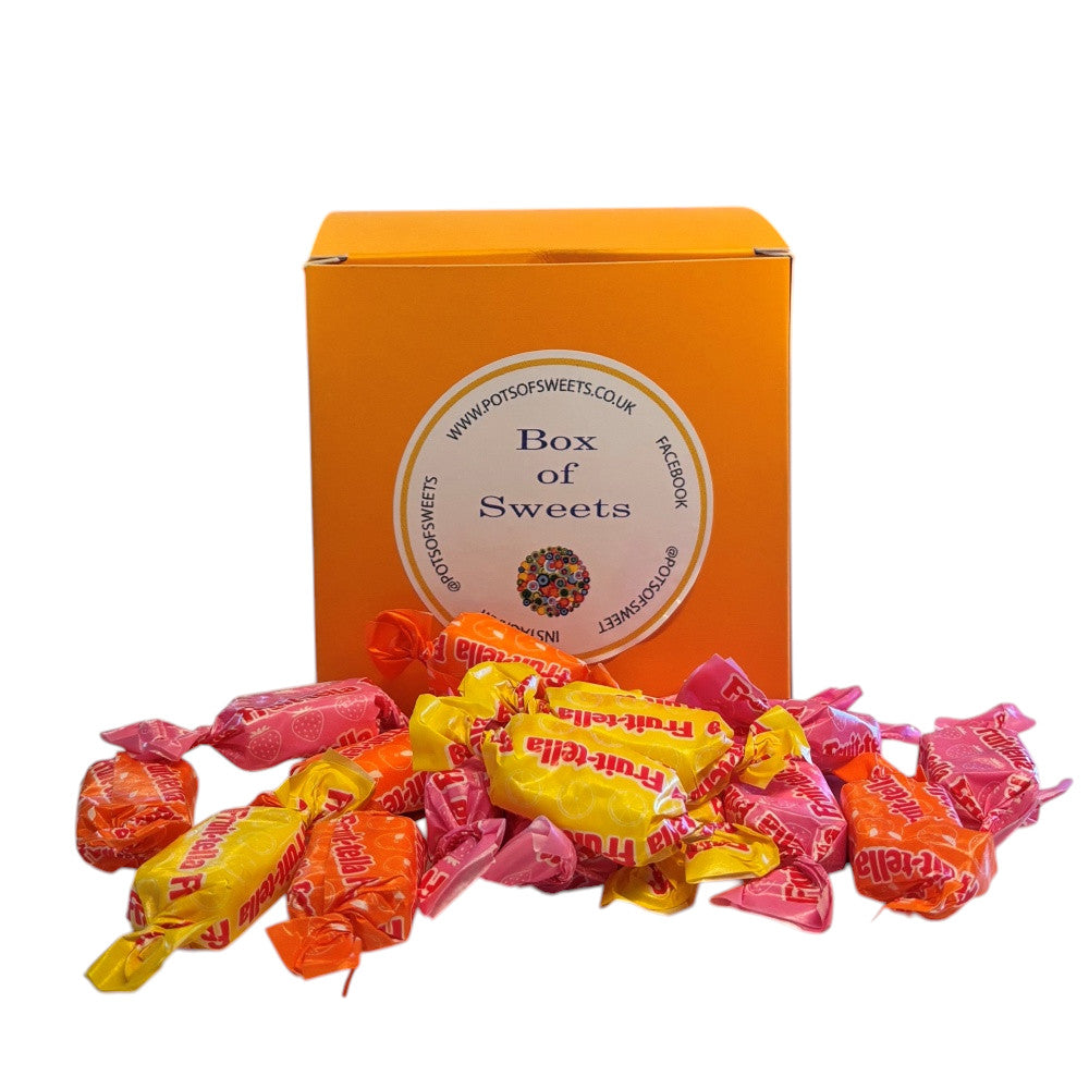 300g Square Box of Fruitella Juicy Fruit Chews