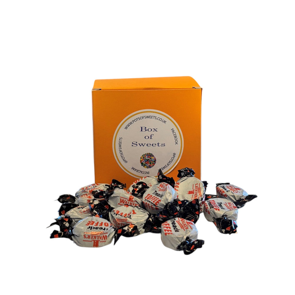 300g Square Box of Walkers Treacle Dabs Toffee