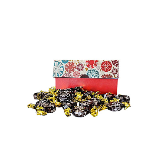 250g Rectangular Box Pattern of Walkers Coffee Toffee Sweets