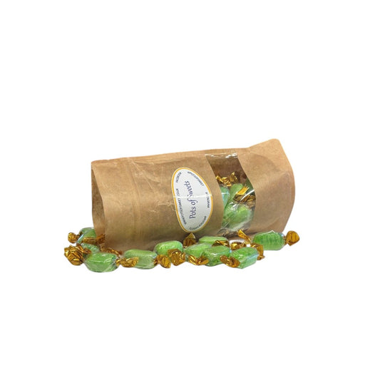 250g Pouch of Hard Boiled Chocolate Limes Sweets