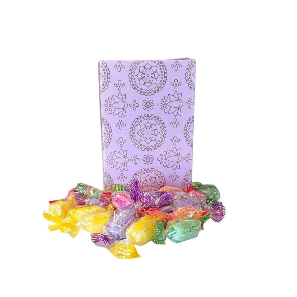 250g Rectangular Box Pattern of Sherbet Fruits