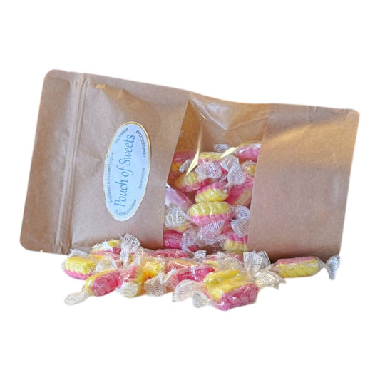 250g Pouch of Rhubarb & Custard Twists
