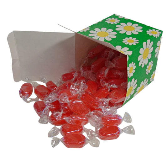 300g Square Flower Pattern Box of Aniseed Twists