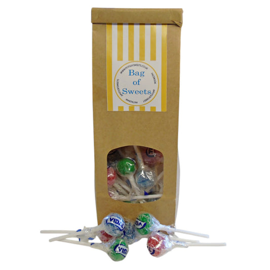 300g Tin Tie Bag of Individually Wrapped Vidal Assorted Tongue Painter Lollies