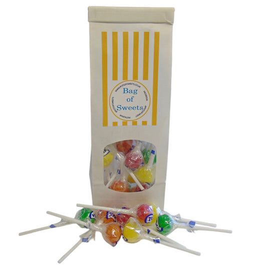 300g Tin Tie Bag of Individually Wrapped Vidal Fruit Flavoured Lollies