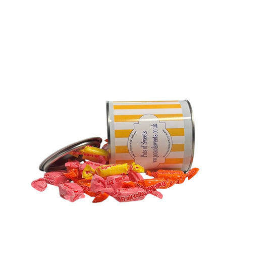 250g Paint Pot Tin of Fruitella Juicy Fruit Chews