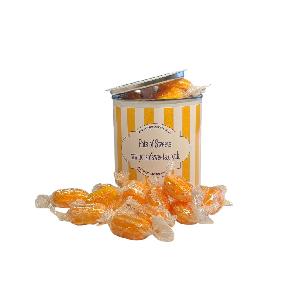 250g Paint Pot Tin of Sherbet Pineapple Sweets