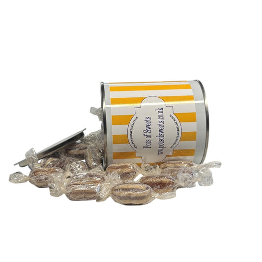 250g Paint Pot Tin of Sugar Free Mint Humbugs