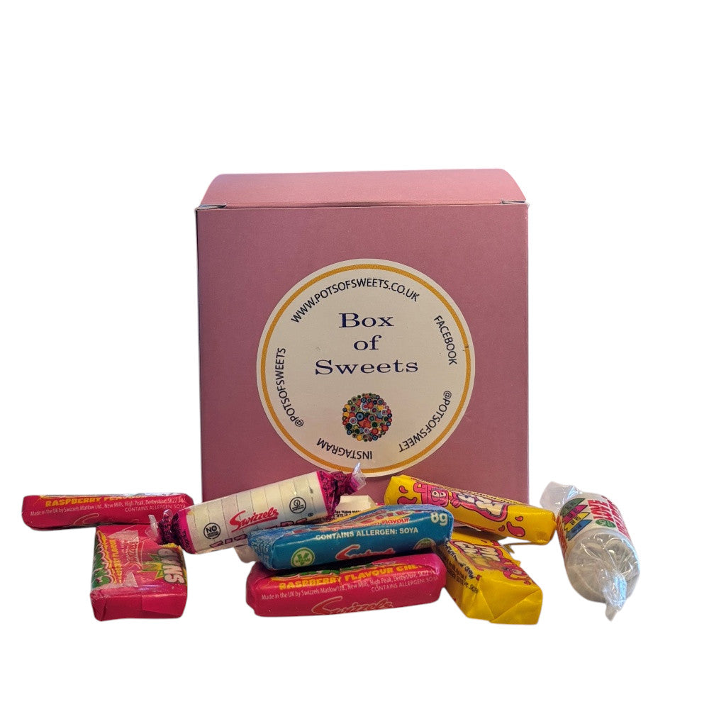 300g Square Box of Swizzles Retro Sweet Mix