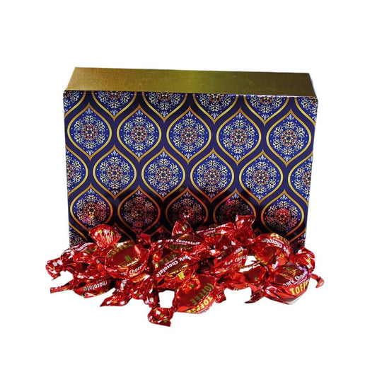 350g Rectangular Box of Walkers Dark Chocolate Toffee