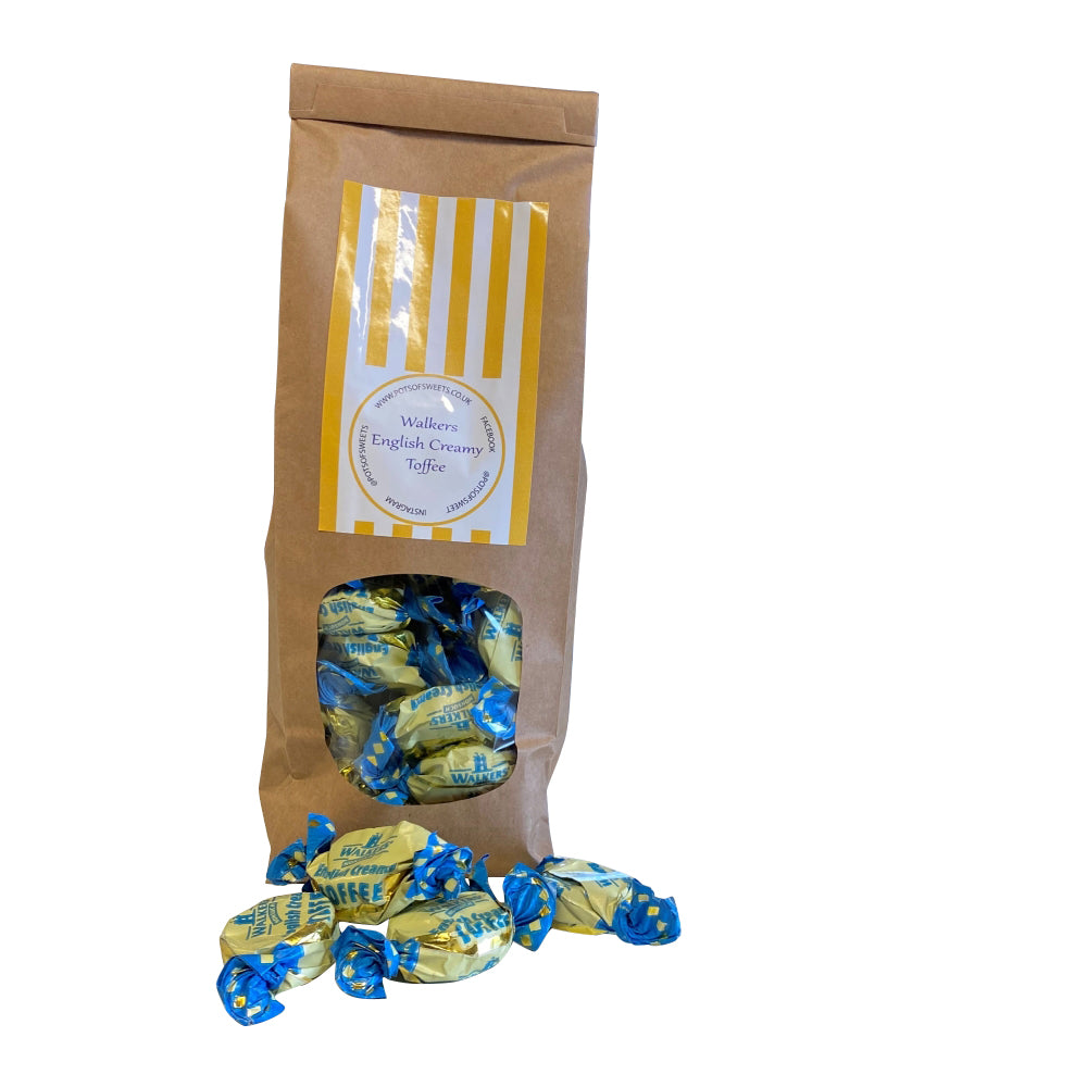 300g Bag of Walkers English Creamy Toffee