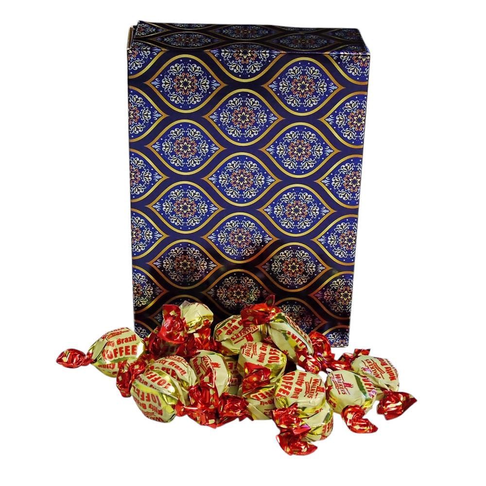 350g Rectangular Box of Walkers Nutty Brazil Toffee