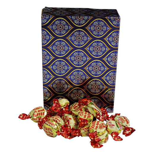 350g Rectangular Box of Walkers Nutty Brazil Toffee
