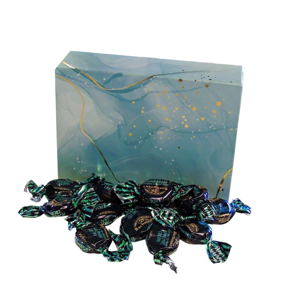 350g Rectangular Box of Buchanans Chocolate Peppermint Creams