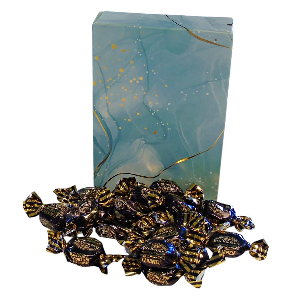 350g Rectangular Box of Buchanans Chocolate Caramel Toffees