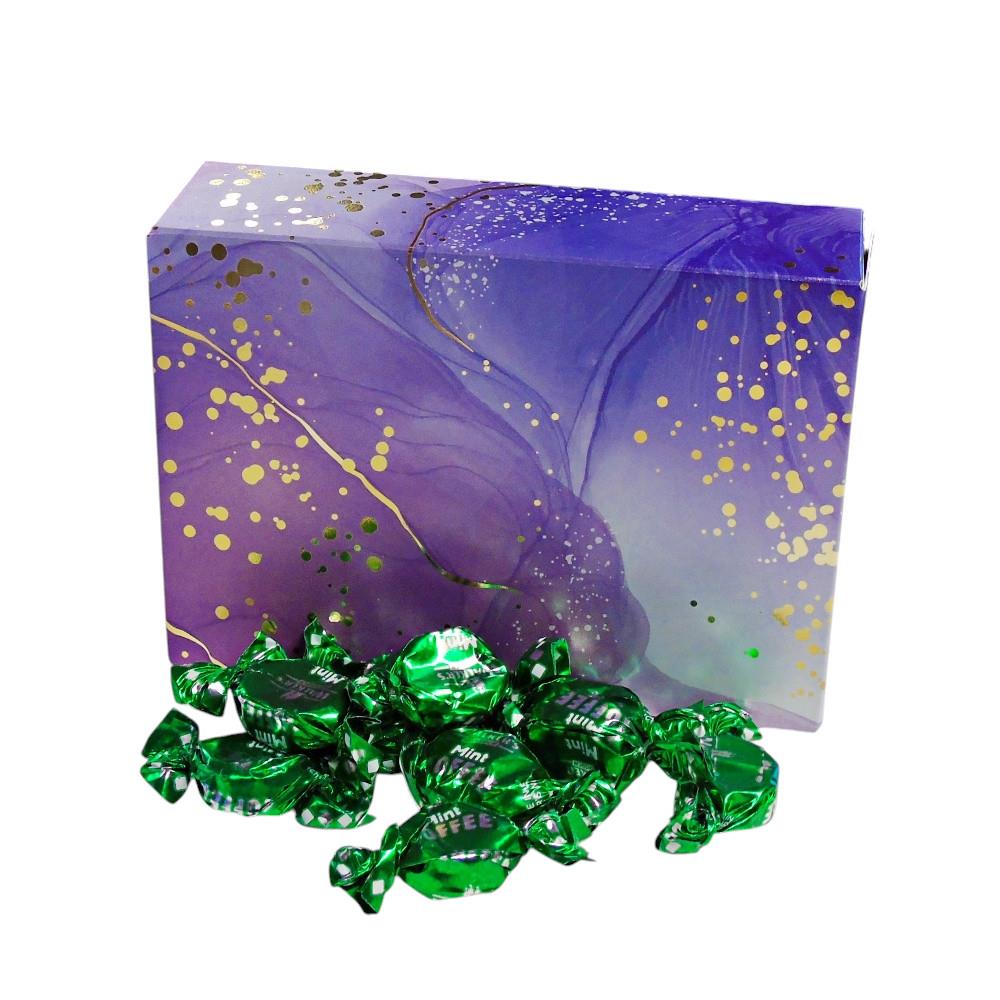 350g Rectangular Box of Walkers Mint Toffee