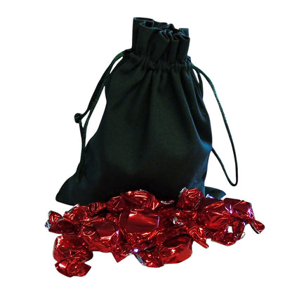 250g Cotton Bag of Buchanan Raspberry Caramel Toffee