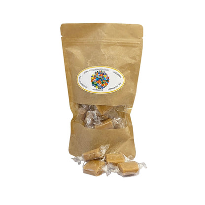 250g Pouch of Bristows Salted Caramel Fudge