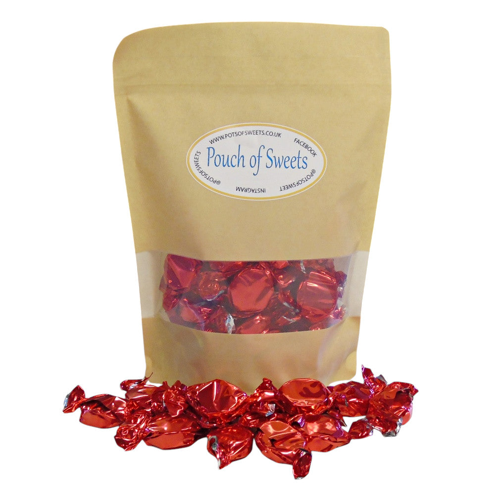 250g Pouch of Buchanan Raspberry Caramel Toffee
