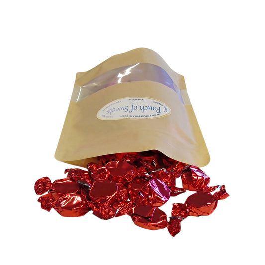 250g Pouch of Buchanan Raspberry Caramel Toffee