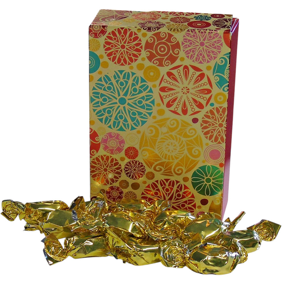250g Rectangular Patterned Box of Buchanan Butterscotch