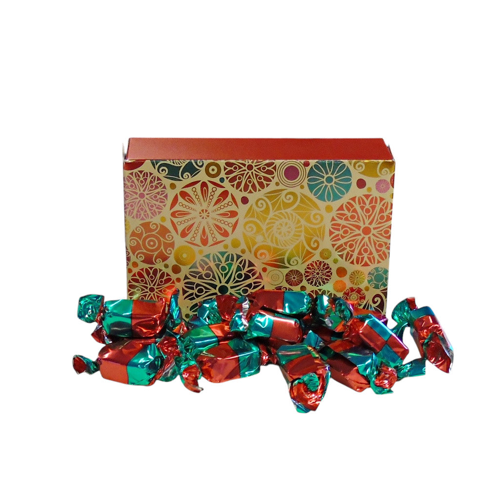 250g Rectangular Patterned Box of Buchanan Chocolate Italian Creams