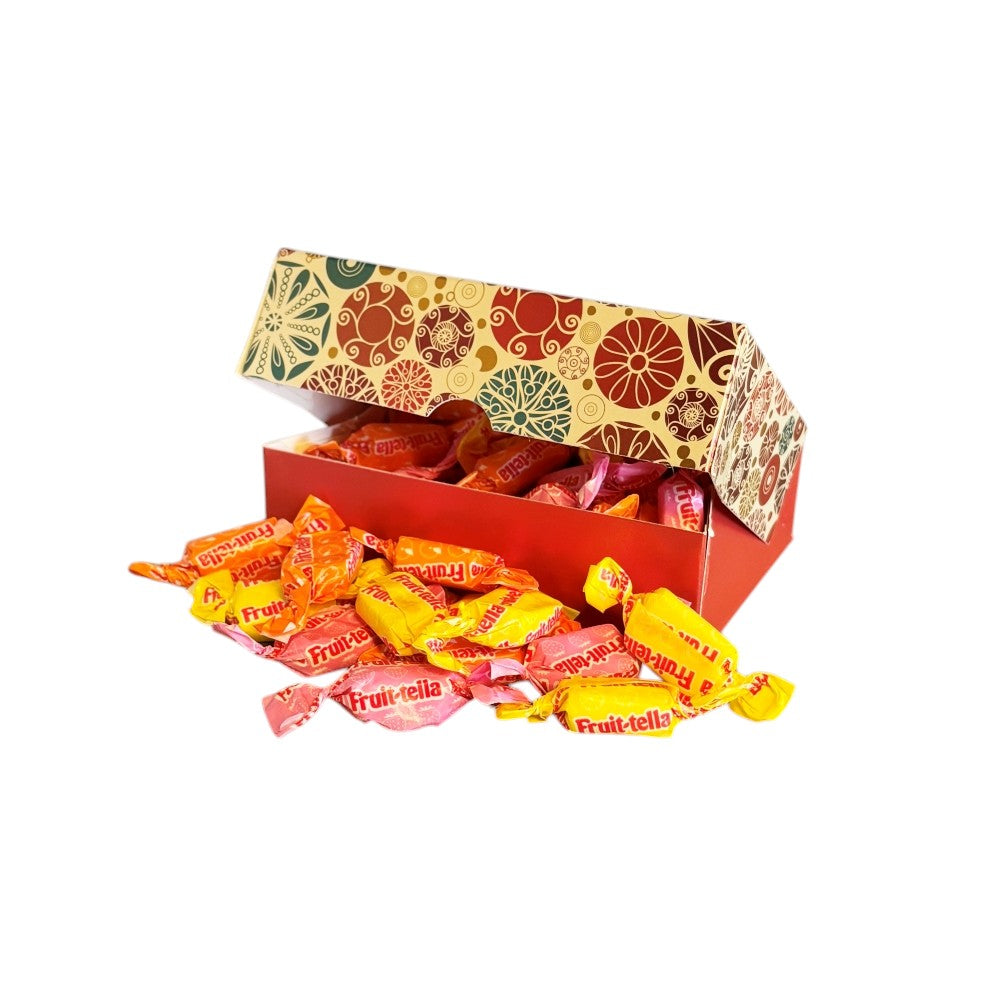 250g Rectangular Pattern Box of Fruitella Juicy Fruit Chews