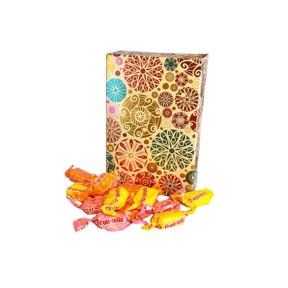 250g Rectangular Pattern Box of Fruitella Juicy Fruit Chews