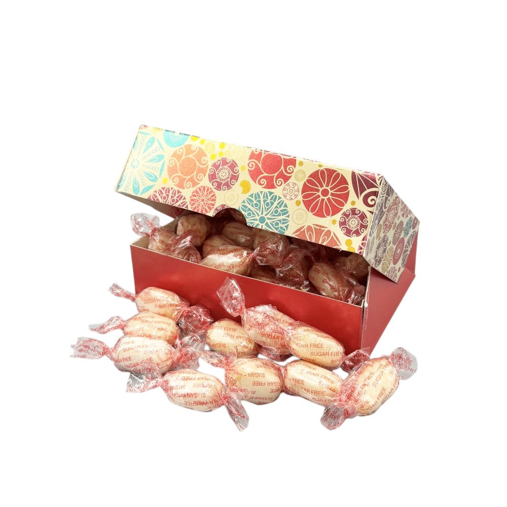 250g Rectangular Box Pattern of Sugar Free Mintoes