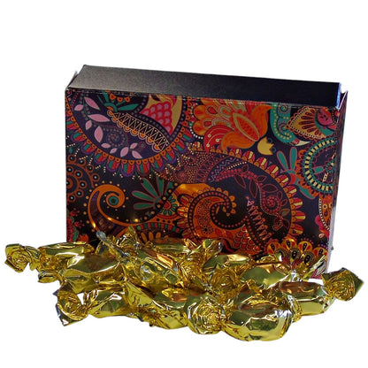 250g Rectangular Patterned Box of Buchanan Butterscotch