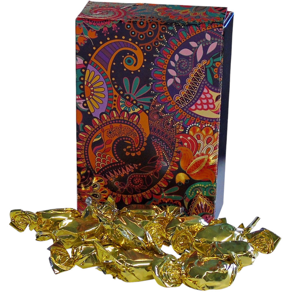 250g Rectangular Patterned Box of Buchanan Butterscotch