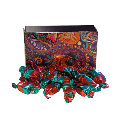 250g Rectangular Patterned Box of Buchanan Chocolate Italian Creams