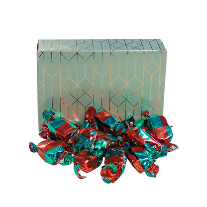 250g Rectangular Patterned Box of Buchanan Chocolate Italian Creams