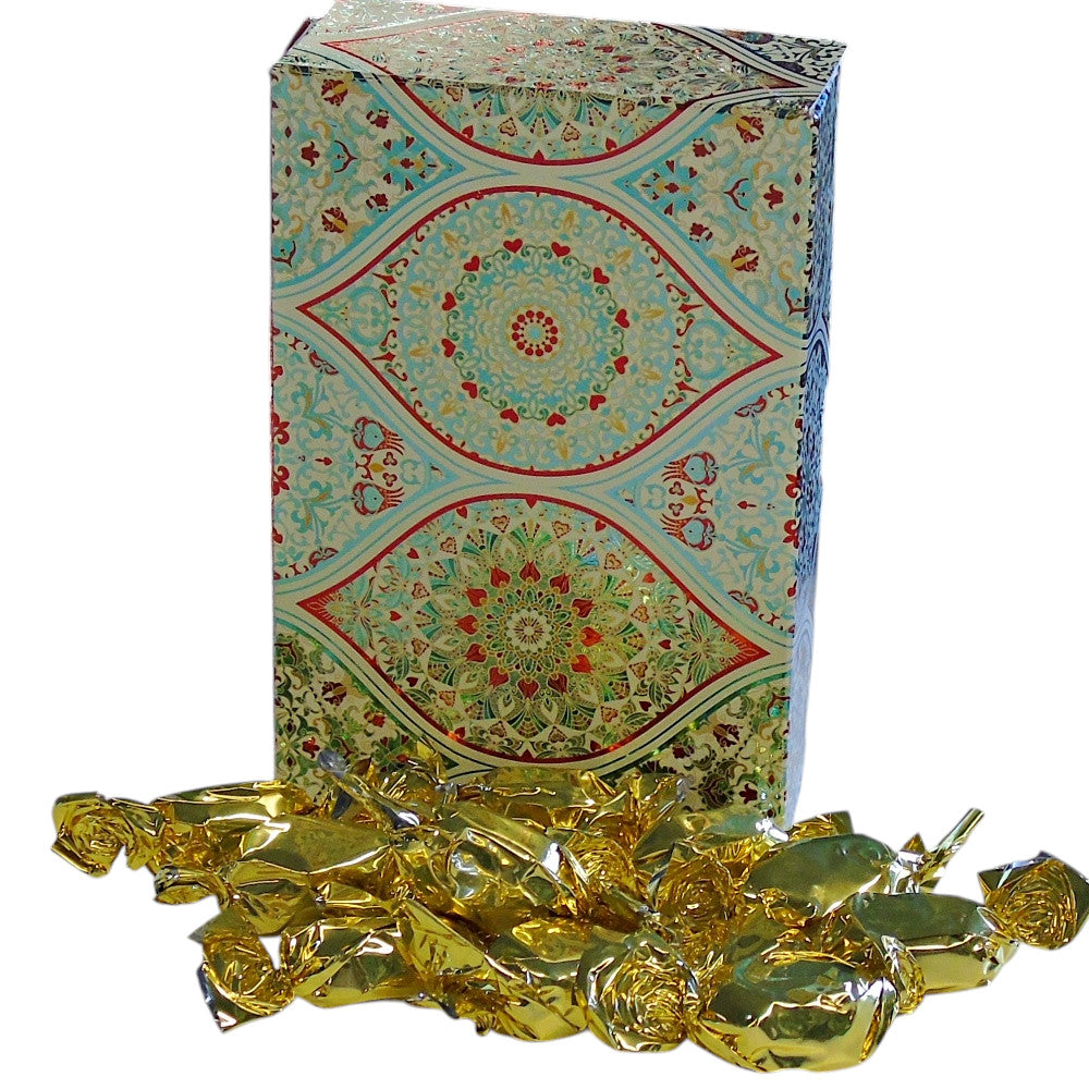 250g Rectangular Patterned Box of Buchanan Butterscotch